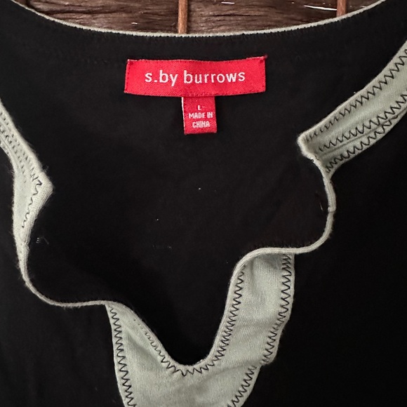 Black and Mint Women's Tank Top - Picture 2 of 3